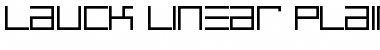 Lauck Linear Font