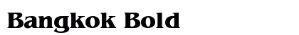 Bangkok Bold preview