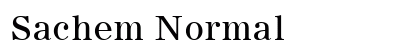 Sachem Normal preview