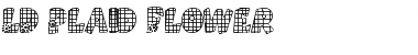 LD Plaid Flower Font