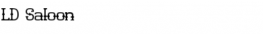 Download LD Saloon Font Download LD Saloon Font