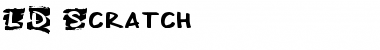 LD Scratch Font