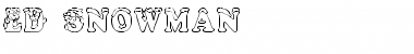 LD Snowman Regular Font
