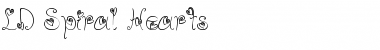 Download LD Spiral Hearts Font Download LD Spiral Hearts Font
