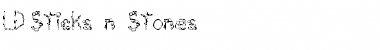 Download LD Sticks 'n' Stones Font Download LD Sticks 'n' Stones Font