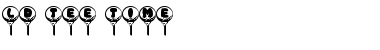 Download LD Tee Time Font Download LD Tee Time Font