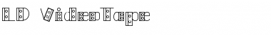 Download LD VideoTape Font Download LD VideoTape Font