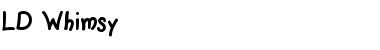 Download LD Whimsy Font Download LD Whimsy Font