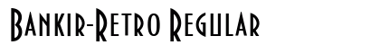 Bankir-Retro Regular preview