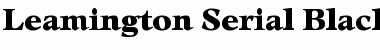 Download Leamington-Serial-Black Font
