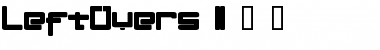 Download LeftOvers II 3 Font Download LeftOvers II 3 Font
