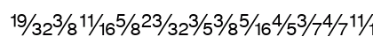 SansFractionsDiagonal Plain preview
