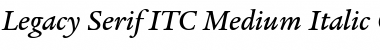 Legacy Serif ITC Font