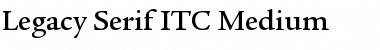 Legacy Serif ITC Regular Font