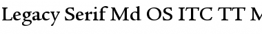 Legacy Serif Md OS ITC TT Font