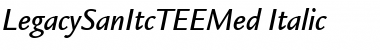 LegacySanItcTEEMed Font