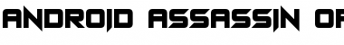 Download Android Assassin Font