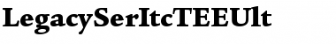 LegacySerItcTEEUlt Font