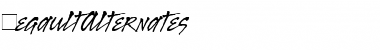 LegaultAlternates Font