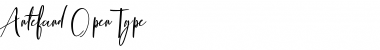 Antefand Font