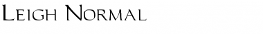 Leigh Normal Font