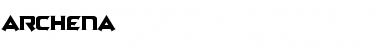 Archena Personal Use Font