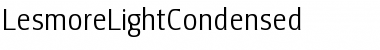 LesmoreLightCondensed Font