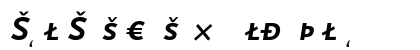 ScalaSans Caps Exp Bold Italic Font Preview
