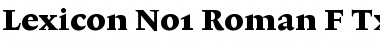 Lexicon No1 Font