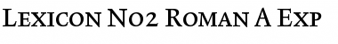 Lexicon No2 Font