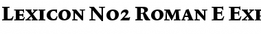 Lexicon No2 Font