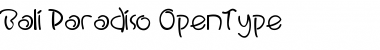 Bali Paradiso Font
