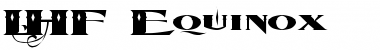 LHF Equinox Regular Font