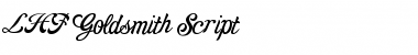 LHF Goldsmith Script Regular Font