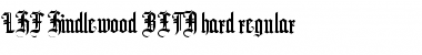 LHF Hindlewood BETA Regular Font