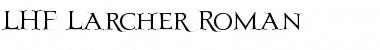 LHF Larcher Roman Regular Font