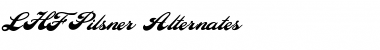 Download LHF Pilsner Font