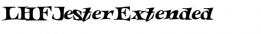 LHFJesterExtended Font