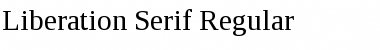 Liberation Serif Font