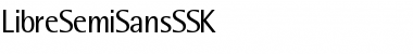 LibreSemiSansSSK Font