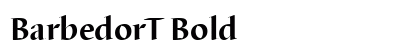 BarbedorT Bold preview