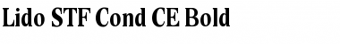 Lido STF Cond CE Bold Font