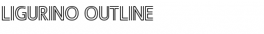Ligurino Outline Regular Font