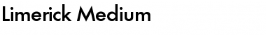 Limerick-Medium Font