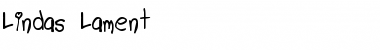 Lindas Lament Font