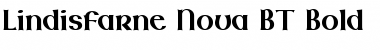 Lindisfarne Nova BT Bold Font