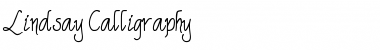 Lindsay Calligraphy Regular Font