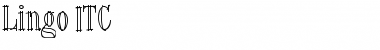 Lingo ITC Font