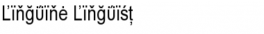 LinguineLinguist Font