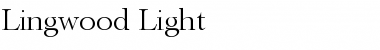 Lingwood-Light Font